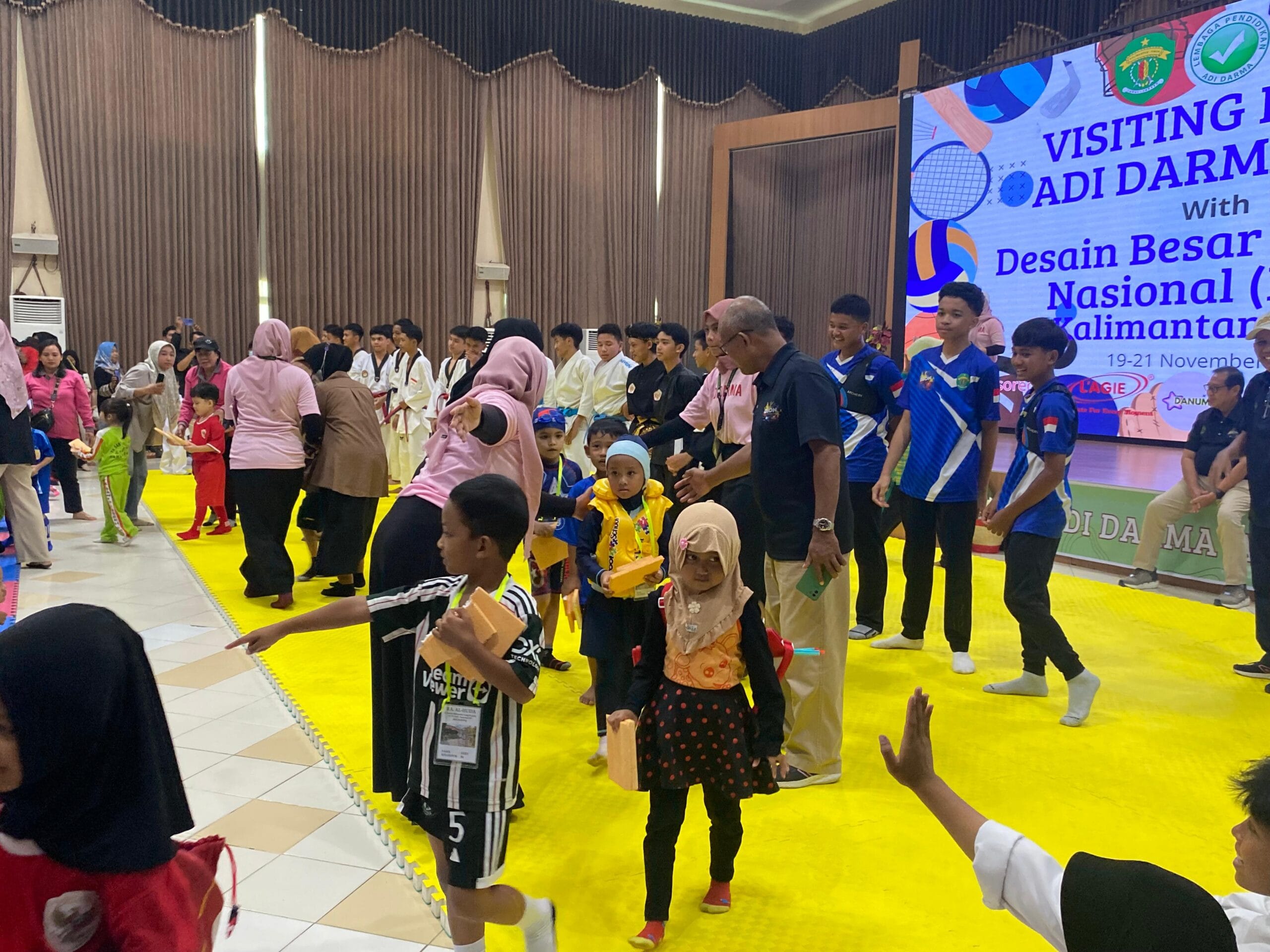 DBON Kaltim perkenalkan olahraga kepada anak TK (Dok. ist)