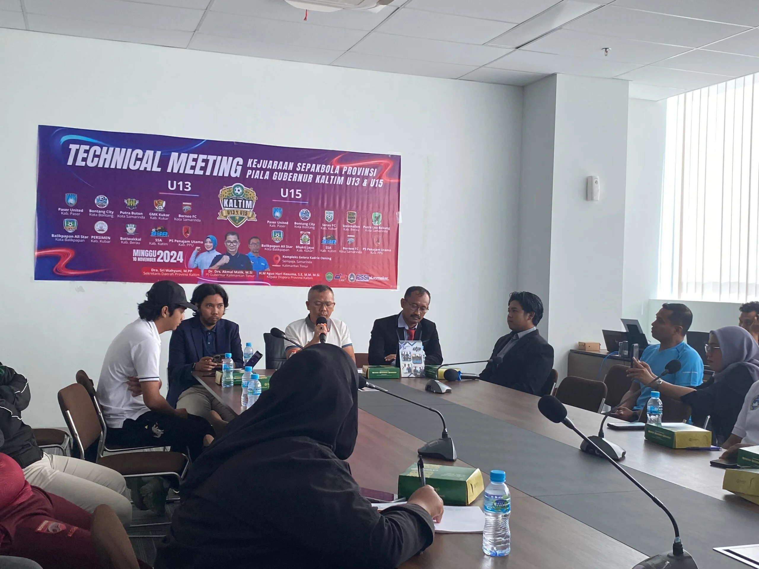 Suasana technical meeting di Gedung Tower Kadrie Oening (dok istmewa)