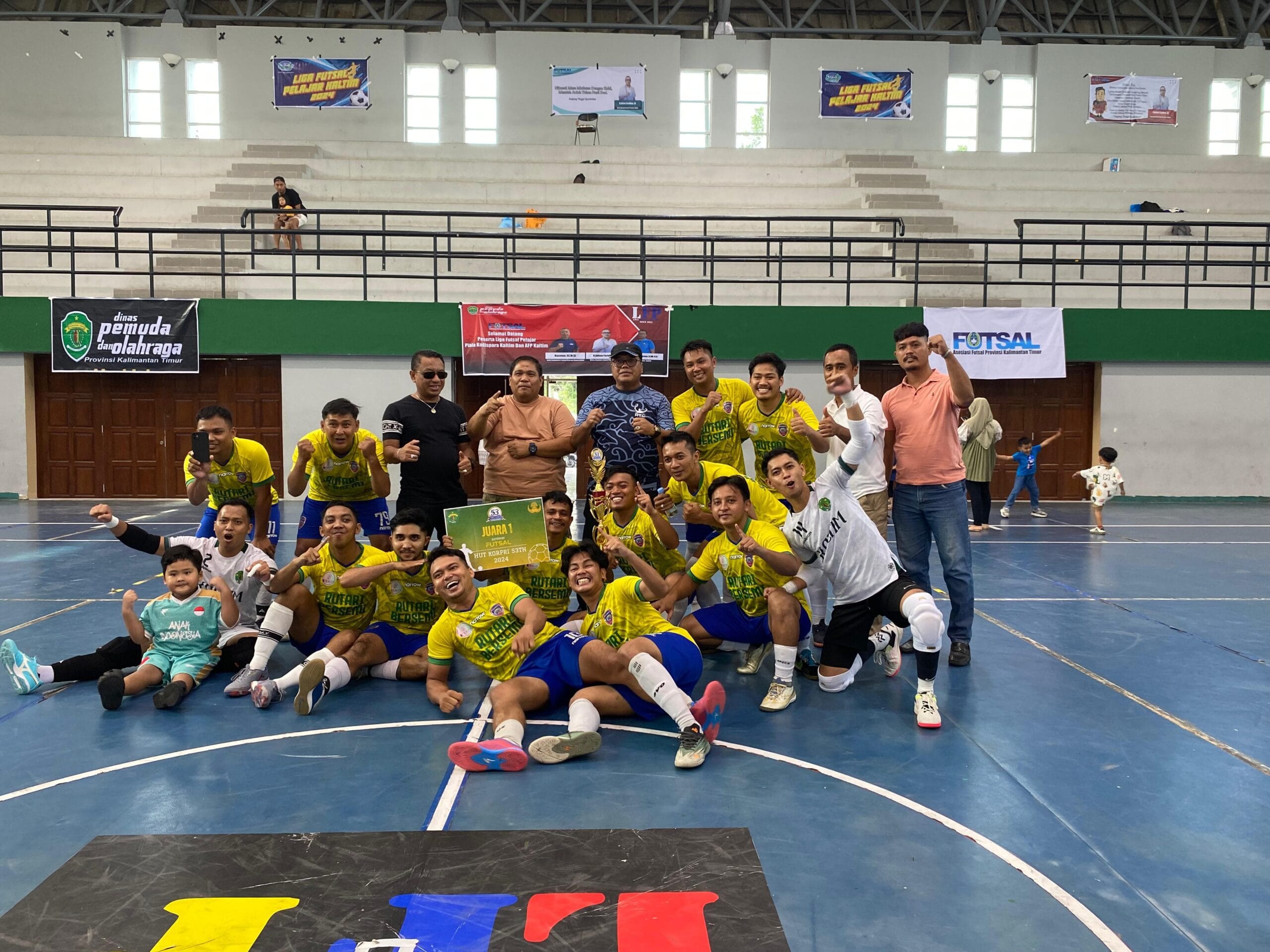 Turnamen Futsal HUT Korpri ke-53 (dok/istimewa)