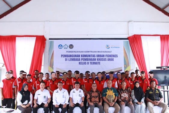 Dokumentasi saat acara penutupan kegiatan PKM di Lapas Anak Ternate